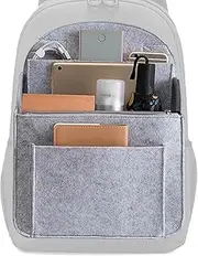 Backpack Organizer - Purse Organizer for Backpack Insert | Travel Rucksack Insert, Backpack Organizer Liner with Multi-Pocket for Rucksack Shoulder Bag