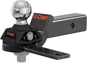 Curt Manufacturing 45149 Rockerball Cushion Hitch Receiver: 2 Inches Fixed