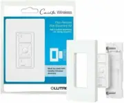 Lutron Caseta Wireless Pico Wall Mounting Kit Electrical Switch Control White