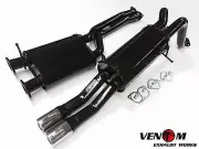 Venom BA BF Turbo Ute Twin 2.5" Exhaust - Falcon XR6 FPV F6 FORCE6 BARRA