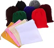 HEATSHAKING 11pcs Velvet Bag Jewelry Wedding Favor Bags Drawstring Pouch Small Drawstring Pouch Velvet