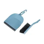 Dustpan and Hand Brush Set Indoor Outdoor Aqua Dust Cleaner Broom Dust Brush Set