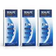 Scalpe Pro Daily Anti-dandruff Shampoo with conditioning base 100 ml (Pack of 3)