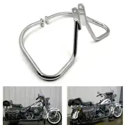 Chrome Saddlebag Guard Rail Crash Bar For Harley Softail Heritage Springer FLSTS