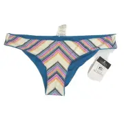 Rip Curl Cheeky Cover Bikini Bottom Size XL 16 Striped