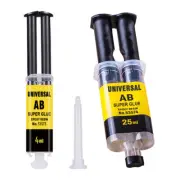 Epoxy Resin AB Glue Super Strong Adhesive Repair for Glass Ceramics Plastic