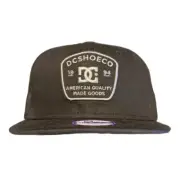 Brand New Boys DC Flowker Snapback Hat Black