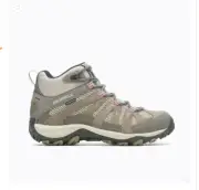 NIB Ladies Merrell Alverstone 2 Mid WP Hiking Boots, Shoes, Aluminium, Free Post