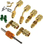 COSMEVIVI 1 Set Mini Split Adapter Kit Conversion Set for Hvac Systems Standard Compliant User Friendly Wrench Comprehensive Maintenance for Refrigeration Systems