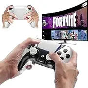 Elite PC/PS4 Controller für Fortnite mit Paddles und Turbo, Wireless YMIR für Playstation 4/Fire TV/Steam/Tesla/Telefon/iphone, mit 1200 mhA Batterie,ALPS Precise No Drift Joystick,Blue Gamepad
