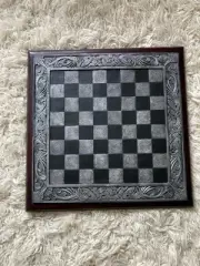 Celtic Design Chess Board. New Wo Box. Toscano Collection. Wood And Resin