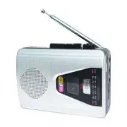 AM and FM Cassette Tape Player and Portable Cassette Tape Recorder with Built in Speaker, Portable Cassette Player Cassette Recorder Tape Player
