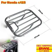 R1 Rear Rack For Honda C125 Super Cub Luggage Carry Seat Carrier Black Support