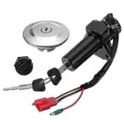 Ybr125 Ybr 125 2007-2014 Ignition Switch Fuel Cap Seat Lock Key