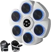 [ノーブランド品] Music Boxing Machine - Interactive Smart Music Boxing Machine | Boxing Machine with 9 Modes | Wall Mounted Boxing Trainer | Space Saving Boxing Trainer for Family, Friends and Kids