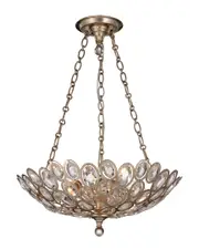Crystorama 3-Light Sterling Chandelier