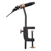 Fly Tying Vise - Rotary Fly Tying Vise with Bench Clip Metal Fly Tying Tool C...