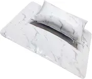 FOYTOKI Nail Art Rest Pillow Mat Set Manicure Support Pillow Nail Art for Salon and Home