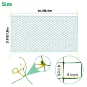 Sturdy and Practical Climbing Net for Garden Plant Support Mesh Trellis Netting