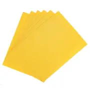 EVA Foam Sheets Glitter Light Yellow 10.8 x 8.5 Inch 2mm Thick Crafts Foam 15Pcs
