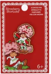 Enamel Character Pin Strawberry Shortcake Scented Exclusive New