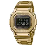 【柏儷鐘錶】CASIO G-SHOCK 方形電子錶 太陽能 電波校正 藍芽連線 金屬錶帶 GMW-B5000GD-9
