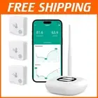 2-Year Battery Life WiFi Temperature Sensor with Remote Monitoring Capabilities