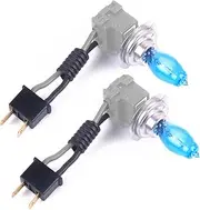 BESTYASH H7 Xenon Headlight Bulbs Led Car Light Bulbs 12v Hod Xenon Lights for Car Rainproof Snowproof