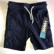 NWT TONY HAWK Size 2T Boys Blue Shorts Bottoms with Elastic Waist Strings G3