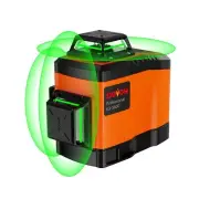 Laser Level 360 Self Leveling, High Accuracy 3D Green Line Laser Leveler for ...