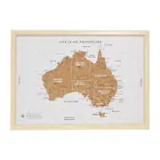 Travel Board Australia Map Small