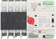 Transfer Switch, Dual Power Changeover Device, 4P 63A Automatic Transfer Switch for AC 400V Home and Factory Backup Power