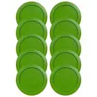 Replacement Lid for Pyrex 1-CUP Storage Cover 4" Bowl 7202-PC GREEN (10-Pack)