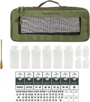 STARTIST Camping Seasoning Jars Set,Outdoor Portable Spice Condiment Dispense...
