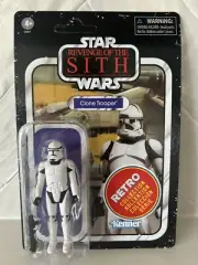 Star Wars Retro Collection Revenge of the Sith Clone Trooper Hasbro NEW MOC