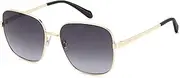 [FOSSIL] Women's FOS 2133/G/S Sunglasses, Light Gold, 57 mm