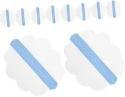Ipetboom 10pcs Transparent Chafing Thigh Stickers Breathable Adhesive Covers for Thigh Chafing Prevention Comfortable Shields for Inner Friction Relief and Discomfort