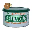 Briwax Furniture Wax Polish (Light Brown), Cleans Stains & Polishes, 3 Pack