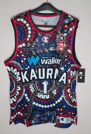 Authentic Champion Adelaide 36ers Indigenous Jersey 3XL BNWT Cleveland NBL