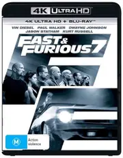Fast and Furious 7 - Blu-ray + UHD + UV