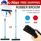 Rubber Broom For Dog Cat Pet Hair Car Windows Handle Sweeper Squeegee Floor NEW