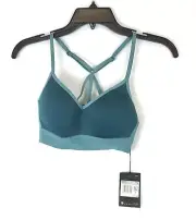 Nike Women’s Indy Breathe Blue Sports Bra Light Support, Size XS