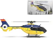EC-135 RC Helicopter, 1/36 2.4G 6CH Direct Drive Brushless Remote Control 3D/6G Helicopter Model, RC Aircraft for Adults (1 Battery/Mode 1)