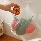 Wardrobe Hanging Mesh Bags Reusable Grocery Produce Bags for Pillows Socks