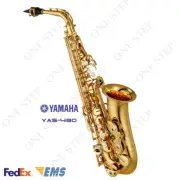 Yamaha YAS-480 Standard Alto Saxophones Gold W/ Case & Warranty & Mouth piece