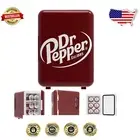 Dr. Pepper Mini Fridge: Portable 4L Cooler for Drinks, Eco-Friendly Style