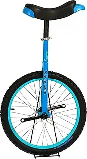 Adjustable Unicycle 16"/18"/20" Inch Blue Balance Exercise Fun Bike Fitness for Kid's/Adult's, Best Birthday Gift Durable TDF