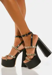[Lemon Drop by Privileged] Isabella Platform Heels