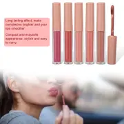 TEAYASON 5Pcs Mini Long Lasting Matte Lipstick Lip Gloss Set Makeup Cosmetic SD3