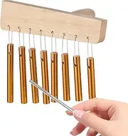 Meditation Chime,8 Tone Chime With Knock Stick | Hand Percussion Instruments, Sound Healing Instruments for Adults Women Men Beginners